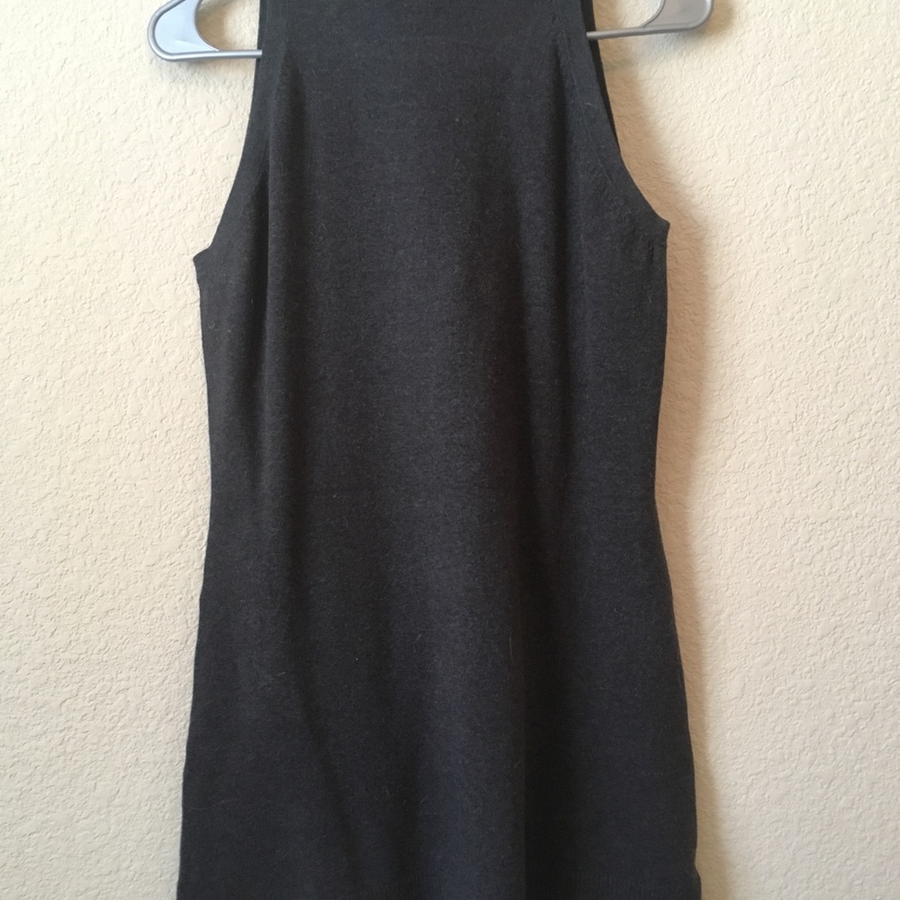 Tunic style, knit, turtle neck tank